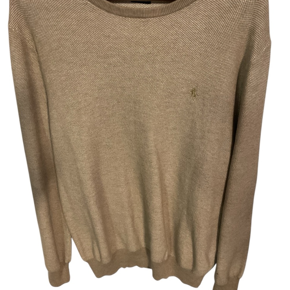 Polo by Ralph Lauren Tan Crewneck Sweater
Size Large